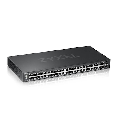 ZyXEL GS2220-50 44-Port + 4x SFP/Rj45 +2x SFP Gigabit L2 managed Switch von Zyxel