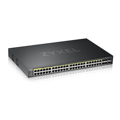 ZyXEL GS2220-50HP 44-Port + 4x SFP/Rj45 +2x SFP GbE L2 managed PoE+ Switch 375W ZyXEL GS2220-50HP 44-Port + 4x SFP/Rj45 +2x SFP GbE L2 managed PoE+ Switch 375W von Zyxel