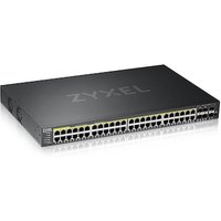ZyXEL GS2220-50HP 44-Port + 4x SFP/Rj45 +2x SFP GbE L2 managed PoE+ Switch 375W von Zyxel