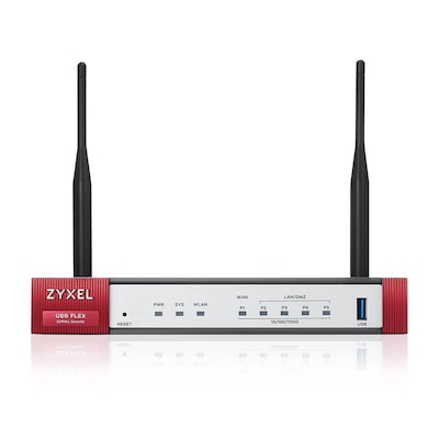 ZyXEL USG FLEX 100 AX WiFi 6 UTM Bundle Firewall von Zyxel