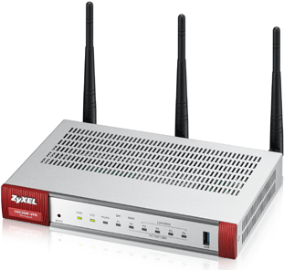 ZYXEL USG 20W-VPN (Device only) Firewall Applinace 1 x WAN, 1 x SFP, 4 x LAN/DMZ, IEEE 802.11ac/n (USG20W-VPN-EU0101F) von Zyxel