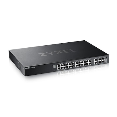 ZyXEL XGS2220-30 30-Port Managed Stack Switch, 26x RJ-45, 4x SFP+, Rackmount von Zyxel