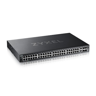 ZyXEL XGS2220-54 Gigabit Managed Stack Switch, 50x RJ-45, 4x SFP+, Rackmount von Zyxel