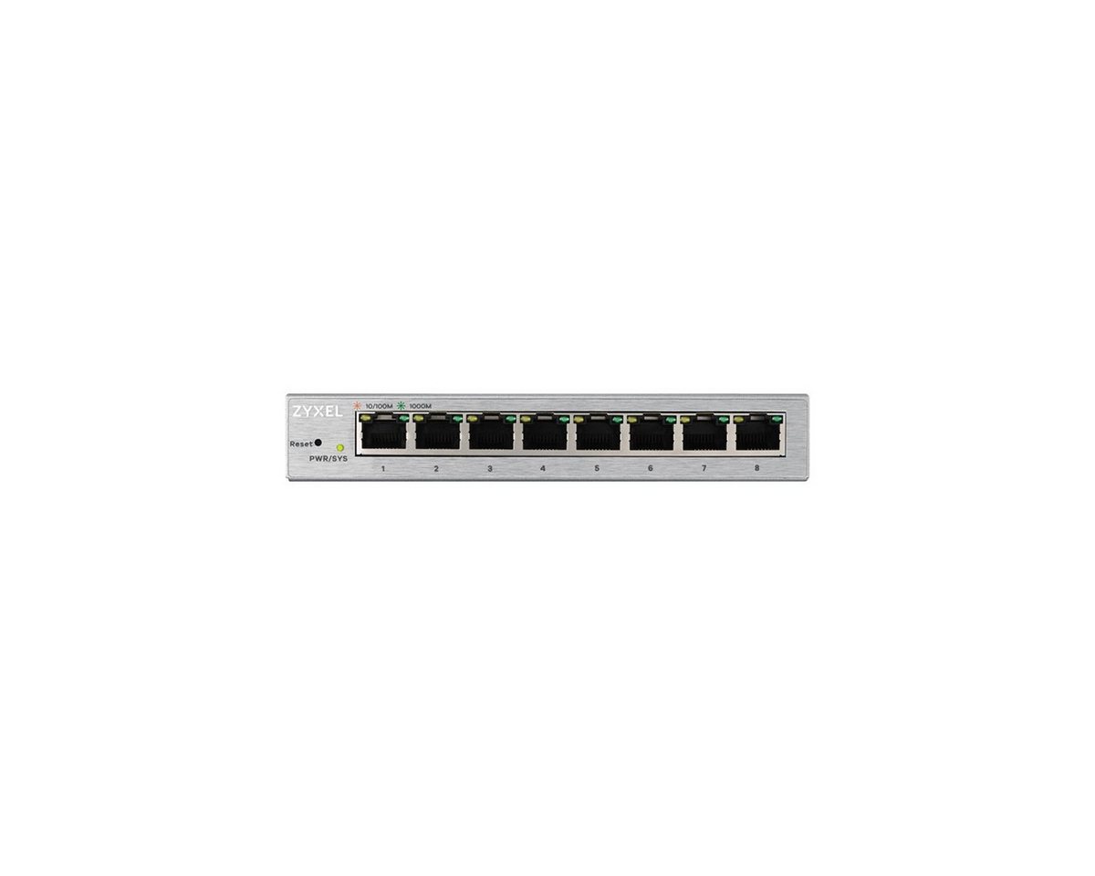 Zyxel 8-Port Gigabit Switch (GS1200-8) WLAN-Router von Zyxel