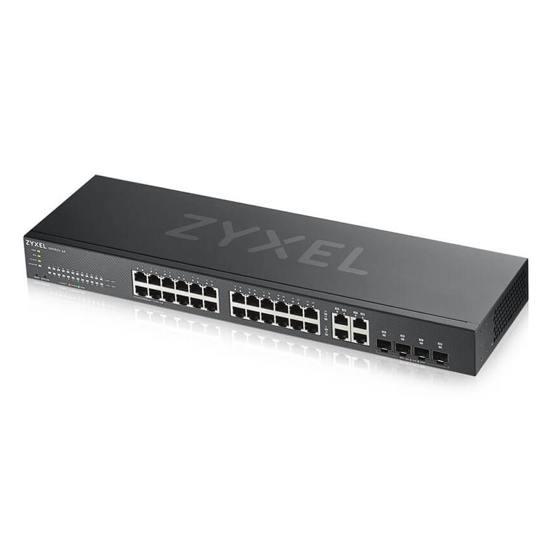 Zyxel GS1920-24 V2 Smart Managed Switch 24x Gigabit Ethernet, 4x GbE/SFP Combo von Zyxel