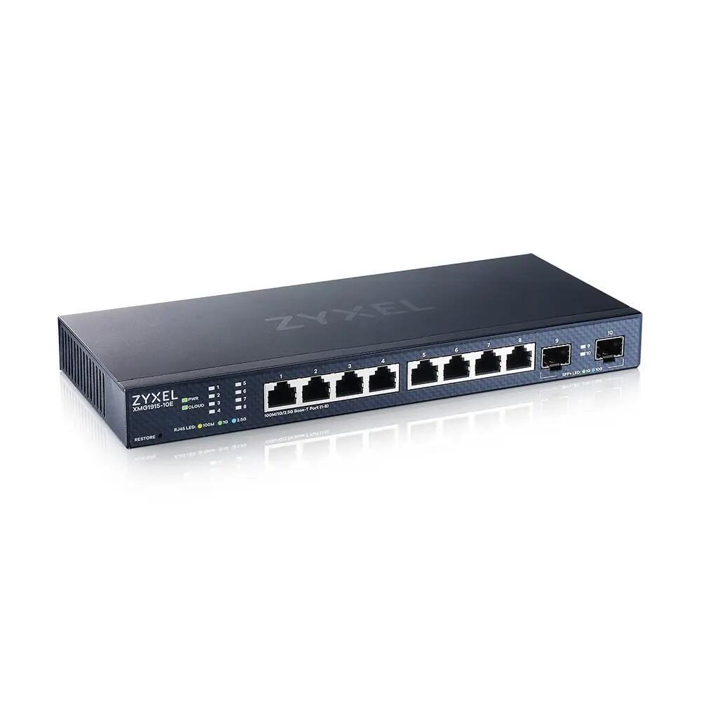 Zyxel Switch 10-Port MultiGig 8x 2.5G + 2x 10G SFP+ L2 Zyxel Switch 10-Port MultiGig 8x 2.5G + 2x 10G SFP+ L2 von Zyxel