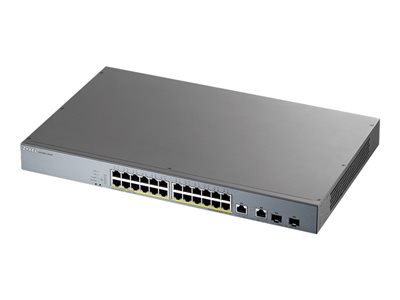 Zyxel Switch 26x GE GS1350-26HP PoE long range 375W Managed Zyxel Switch 26x GE GS1350-26HP PoE long range 375W Managed von Zyxel