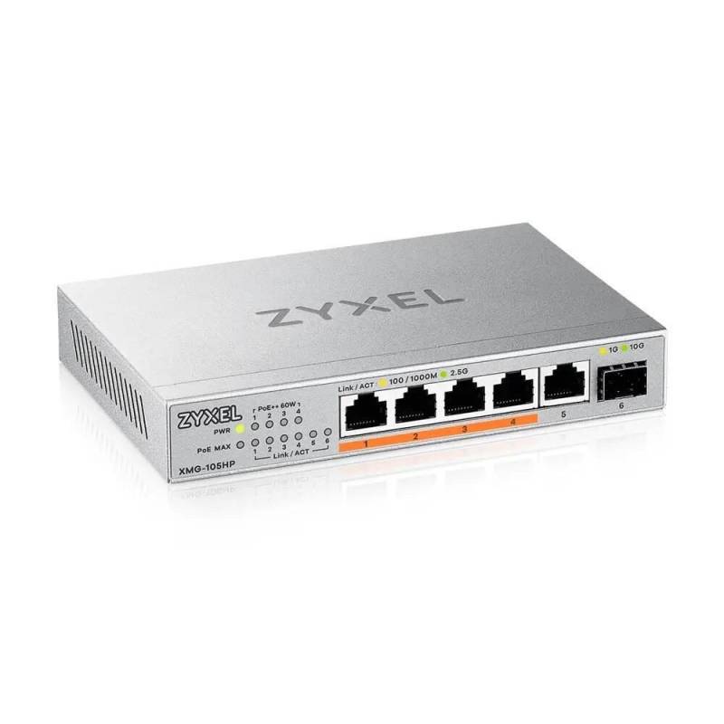 Zyxel Switch 6-Port MultiGig 5x 2.5G + 1x 10G SFP+ L2 von Zyxel