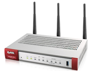 Zyxel USG20W-VPN-EU0101F WLAN-Router Gigabit Ethernet Dual-Band (2,4 GHz/5 GHz) Grau, Rot von Zyxel
