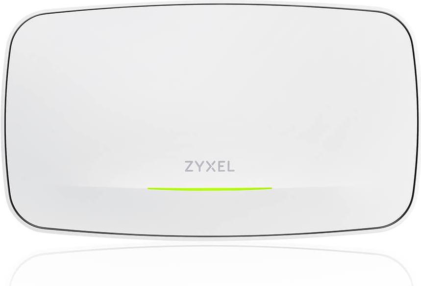 Zyxel WBE660S-EU0101F. Maximale Datenübertragungsrate: 11530 Mbit/s, Maximale Datenübertragungsrate (2,4 GHz): 1376 Mbit/s, Maximale Datenübertragungsrate (5 GHz): 8646 Mbit/s. Unterstützte Sicherheitsalgorithmen: WEP, WPA, WPA2-PSK, WPA3. DC Spannungsrange: 15 V, Eingangsstrom: 3 A. Platzierung: Wand, Produktfarbe: Grau. Antennentyp: Intern (WBE660S-EU0101F) von Zyxel