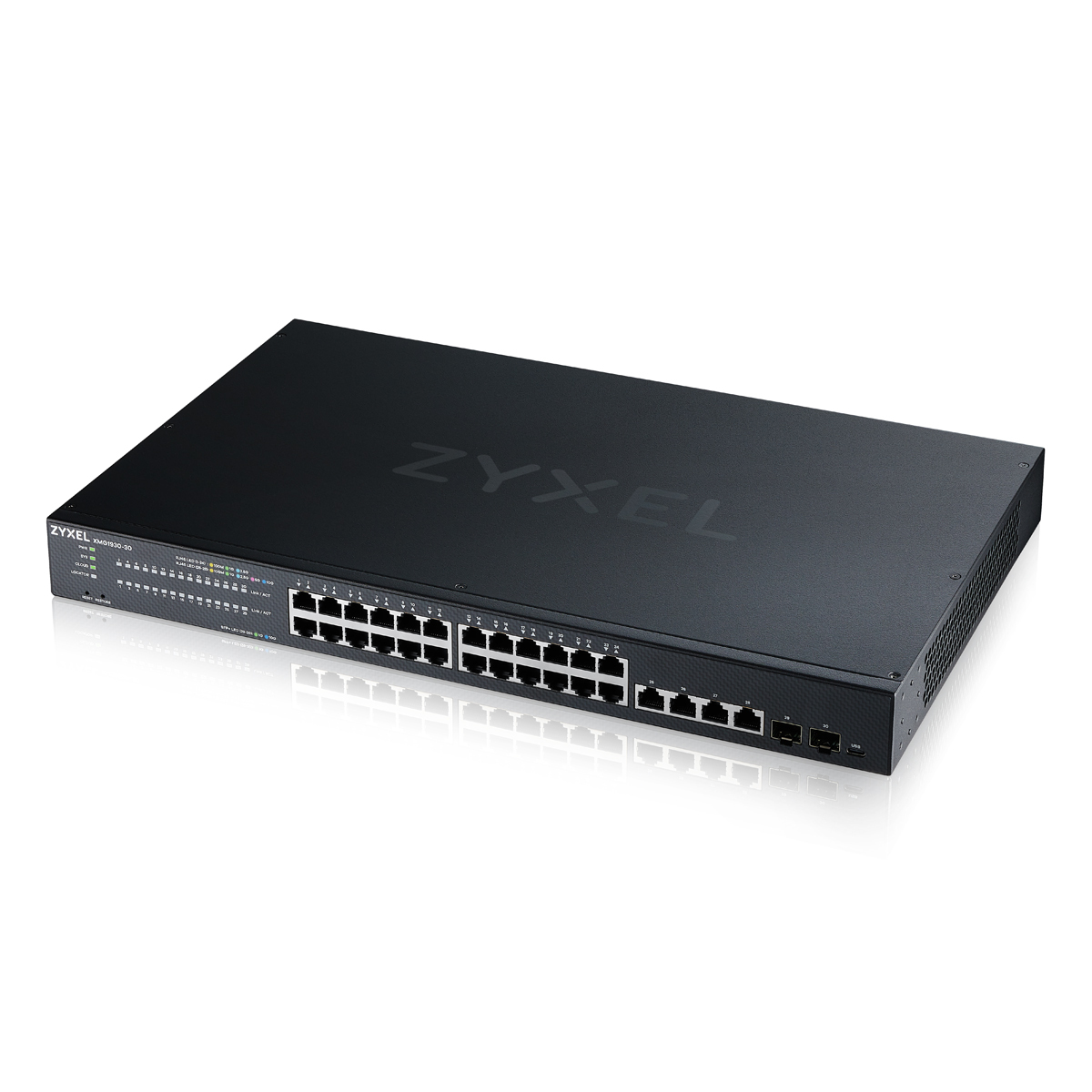 Zyxel XMG1930-30 Smart Managed Switch 24x 2.5G Ethernet, 4x 10G Ethernet, 2x 10G SFP+ von Zyxel