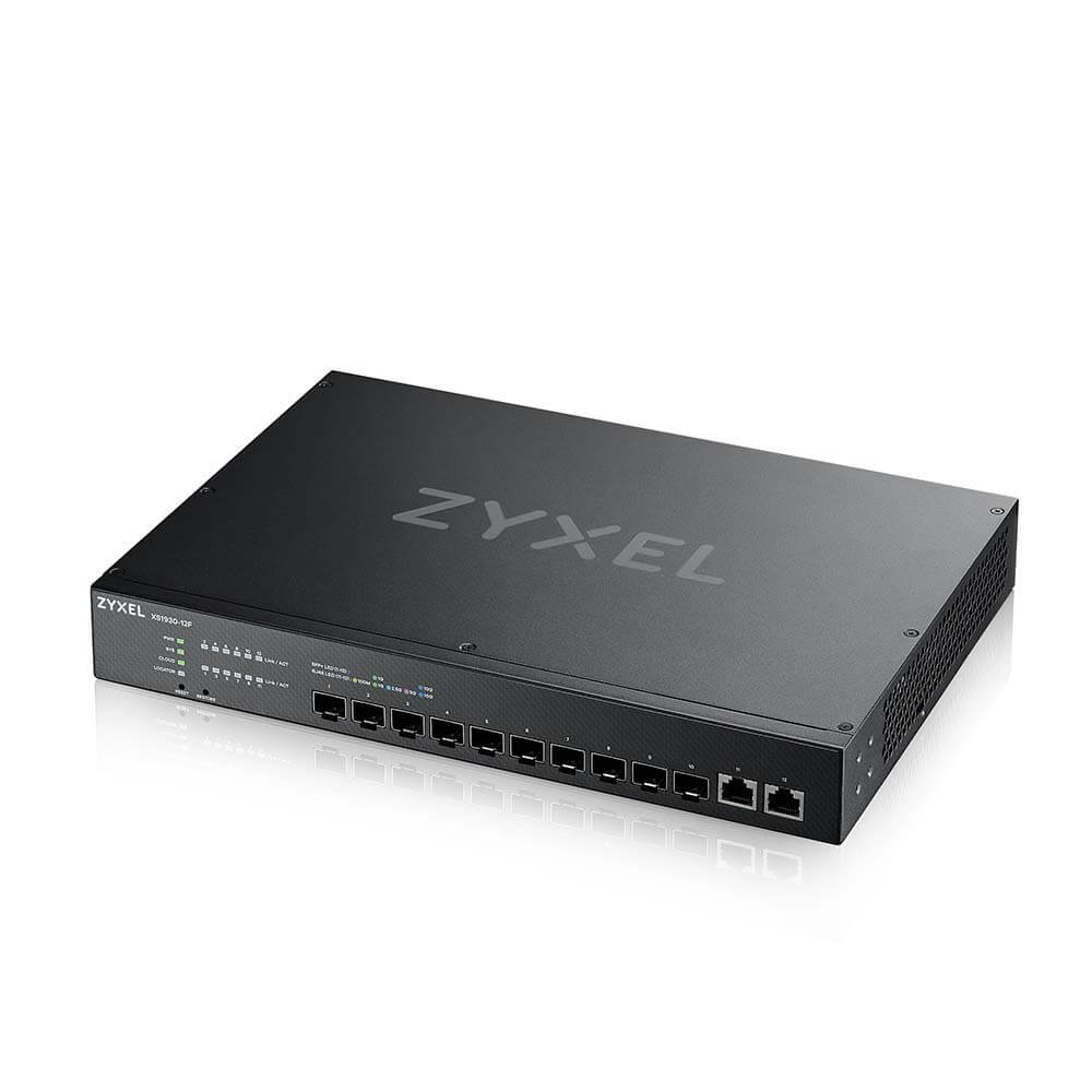 Zyxel XS1930-12F Smart Managed Switch [10x 10GbE SFP+, 2x 10 Gbit/s Ethernet] von Zyxel