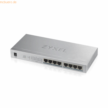 Zyxel ZyXEL GS1008-HP 8-Port Desktop Gigabit PoE+ Switch 60W von Zyxel