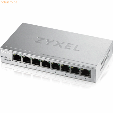 Zyxel ZyXEL GS1200-8 8 Port Gigabit web / smart managed Switch von Zyxel