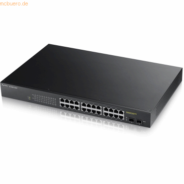 Zyxel ZyXEL GS1900-24HP V2 24-Port GbE L2 PoE+ Smart Switch 170W von Zyxel