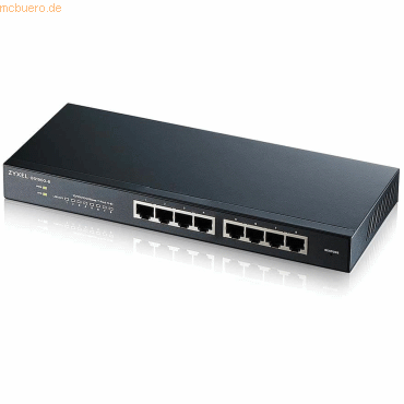 Zyxel ZyXEL GS1900-8 V2 8 Port GbE L2 smart switch, desktop, fanless Zyxel ZyXEL GS1900-8 V2 8 Port GbE L2 smart switch, desktop, fanless von Zyxel