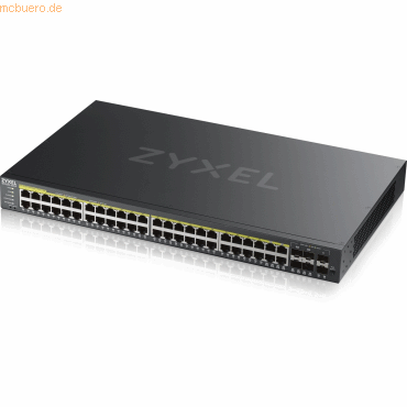 Zyxel ZyXEL GS2220-50HP 44-Port + 4x SFP Gigabit L2 mgd PoE+ Switch von Zyxel