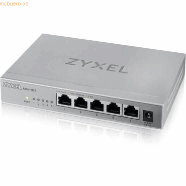 Zyxel ZyXEL MG-105 5-Port 25G MultiGig Switch unmgd von Zyxel