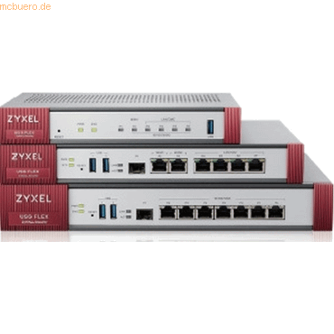 Zyxel ZyXEL USG FLEX 200 UTM BUNDLE Firewall 1.800 Mbps Durchsatz von Zyxel