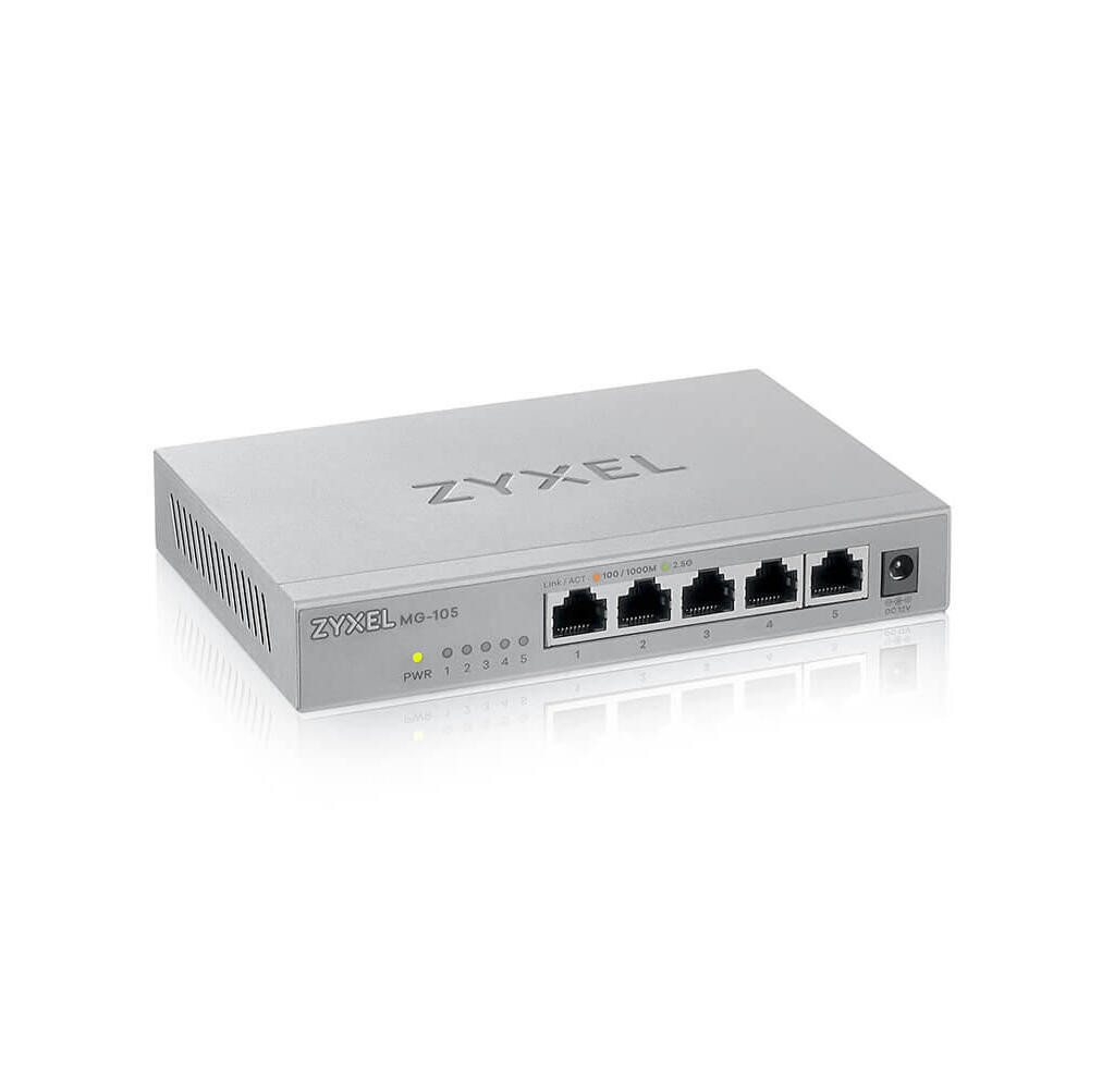 Zyxel Zyxel MG-105-ZZ0101F Netzwerk-Switch Zyxel Zyxel MG-105-ZZ0101F Netzwerk-Switch von Zyxel