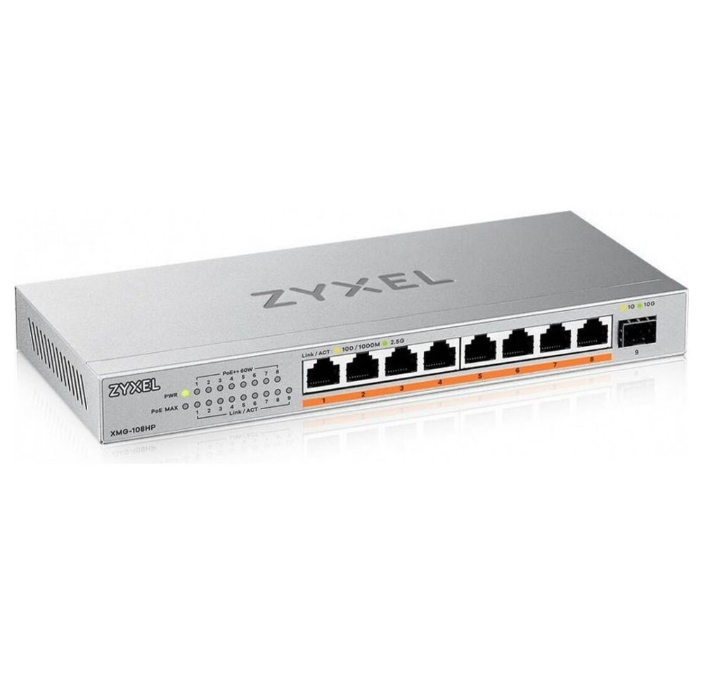 Zyxel Zyxel XMG-108HP Switch 2,5 GbE WLAN-Router, CO2-neutraler Versand verfügbar Zyxel Zyxel XMG-108HP Switch 2,5 GbE WLAN-Router, CO2-neutraler Versand verfügbar von Zyxel
