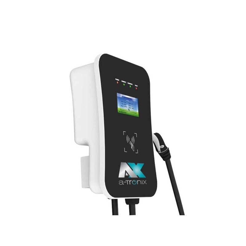 a-Tronix Wallbox 7 kW Single Ladestation für E-Auto Typ2 230V 32A 5m Ladekabel a-Tronix Wallbox 7 kW Single Ladestation für E-Auto Typ2 230V 32A 5m Ladekabel von a-TroniX