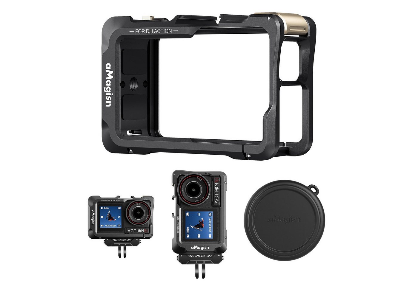 aMagisn Kamera-Hülle Metallrahmen Premium-Version für DJi OSMO Action 5 Pro/4/3 aMagisn Kamera-Hülle Metallrahmen Premium-Version für DJi OSMO Action 5 Pro/4/3 von aMagisn