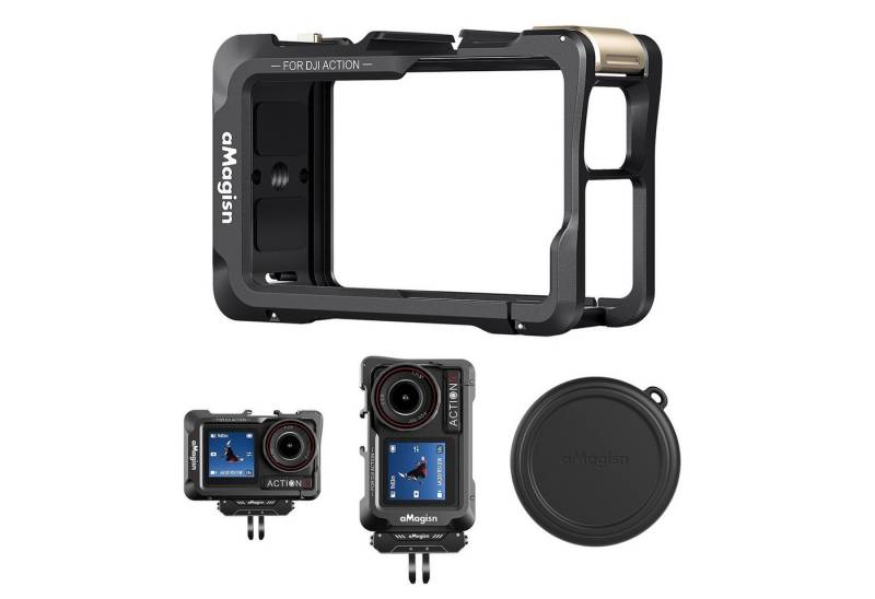 aMagisn Kamera-Hülle Metallrahmen Premium-Version für DJi OSMO Action 5 Pro/4/3 von aMagisn