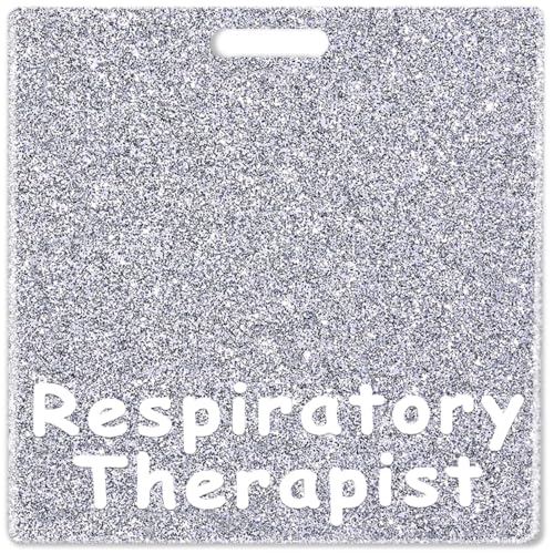 Abamilaka Atmungstherapeuten-Abzeichen, Buddy Card, glitzernd, silberfarben, horizontaler Glitzer, Pflegezubehör, Acryl, Namensschilder, Geschenk für Frauen, Ausweis, Namenskarten Abamilaka Atmungstherapeuten-Abzeichen, Buddy Card, glitzernd, silberfarben, horizontaler Glitzer, Pflegezubehör, Acryl, Namensschilder, Geschenk für Frauen, Ausweis, Namenskarten von abamilaka