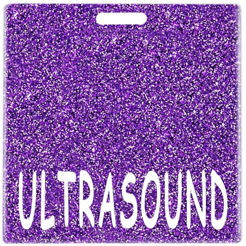 Abamilaka Bling Ultraschall-Baddy Kartenhalter, violett, Krankenschwestergeschenke für Frauen, Kollegen, Glitzer, Acryl, Abzeichen, Spule, Pflegezubehör, Identifikations-Etiketten, horizontale Abamilaka Bling Ultraschall-Baddy Kartenhalter, violett, Krankenschwestergeschenke für Frauen, Kollegen, Glitzer, Acryl, Abzeichen, Spule, Pflegezubehör, Identifikations-Etiketten, horizontale von abamilaka