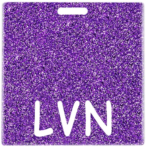 Abamilaka LVN Badge Buddy Card Bling Badge Reel Holder Buddies Horizontal ID Name Cards Glitter Nurse Gifts for Women Identification Tags Nursing Accessories Abamilaka LVN Badge Buddy Card Bling Badge Reel Holder Buddies Horizontal ID Name Cards Glitter Nurse Gifts for Women Identification Tags Nursing Accessories von abamilaka