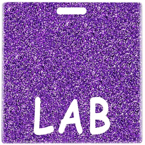 Abamilaka Lila Labor Badge Buddy Kartenhalter, horizontal, Labor, Tech, Abzeichen, Spule, Glitzer, Acrylkarten, Zubehör, Bling Badge Buddies Identifikationsanhänger, Ausweis, Namenskarte, Kollegen Abamilaka Lila Labor Badge Buddy Kartenhalter, horizontal, Labor, Tech, Abzeichen, Spule, Glitzer, Acrylkarten, Zubehör, Bling Badge Buddies Identifikationsanhänger, Ausweis, Namenskarte, Kollegen von abamilaka