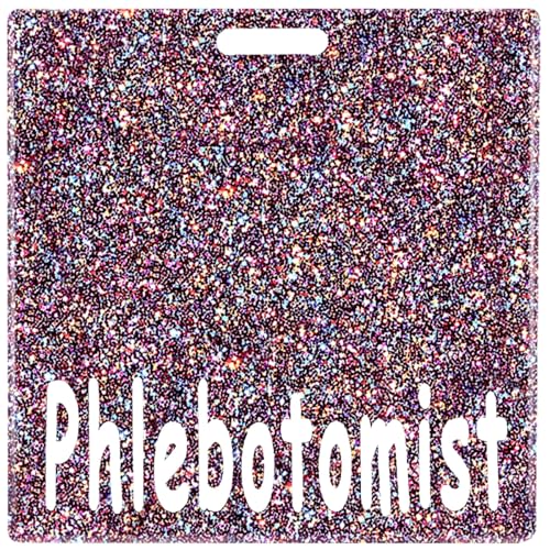 Abamilaka Phlebotomist Badge Buddy Card Iridescent Phlebotomy Glitter Badge Reel Holder Buddies Bling Acryl Pflegezubehör Identifikationsetiketten ID Namenskarten Krankenschwester Geschenke für Frauen Abamilaka Phlebotomist Badge Buddy Card Iridescent Phlebotomy Glitter Badge Reel Holder Buddies Bling Acryl Pflegezubehör Identifikationsetiketten ID Namenskarten Krankenschwester Geschenke für Frauen von abamilaka