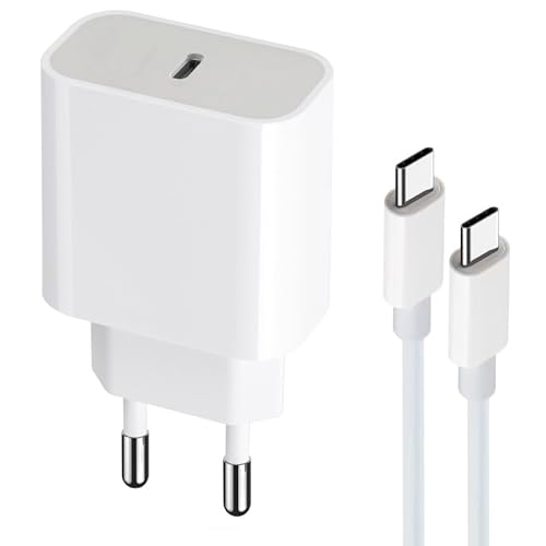 Schnellladegerät 20 W, USB-C Kabel für Honor 90 Lite, 70 Lite / X7, X6, X8 / Magic 5 Lite von acce2s