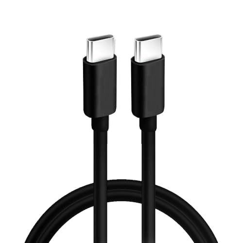 USB-C vs USB-C Kabel, 1 m, Schnellladung 60 W für Huawei Mate X3, 50 Pro / P60 Pro, P50 Pro, P50 Pocket/Nova 9 SE, Y70 von acce2s