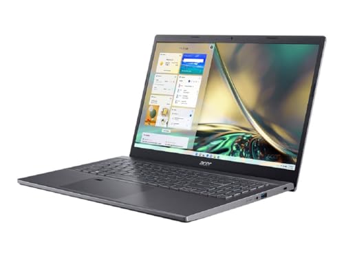 Acer Aspire 5 (A515-57G-54HL) Laptop | 15,6" ComfyView FHD IPS Display | Intel Core i5-1235U | 16 GB RAM | 512 GB SSD | NVIDIA Geforce RTX 2050 | Windows 11 | QWERTZ Tastatur | Steel Gray von acer