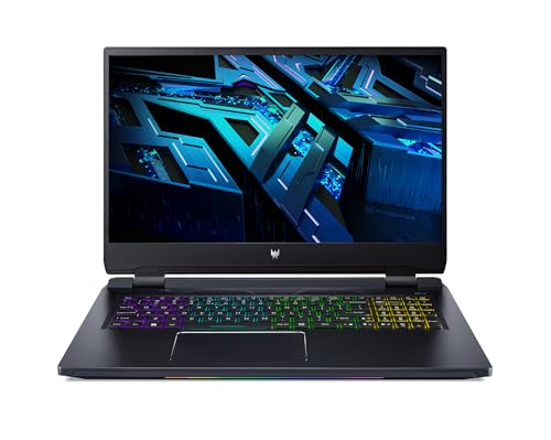 Acer Predator Helios 300 (PH317-56-718D) Gaming Laptop 17 Zoll Windows 11 Home - WQHD 165 Hz IPS Display, Intel Core i7-12700H, 32 GB DDR5 RAM, 1 TB M.2 SSD, NVIDIA Geforce RTX 3070 Ti - 8 GB GDDR6 von acer