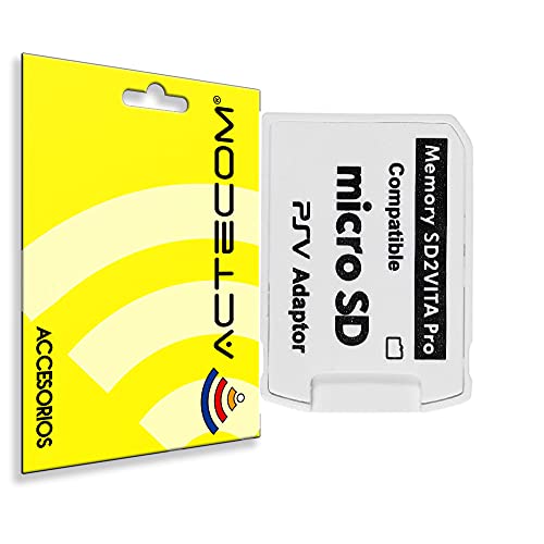 ACTECOM Adapter Micro-SD-Karte kompatibel mit Sony PS Vita 1000 2000 SD2VITA Pro Memory Version V6 Sd2Vita PSVita ACTECOM Adapter Micro-SD-Karte kompatibel mit Sony PS Vita 1000 2000 SD2VITA Pro Memory Version V6 Sd2Vita PSVita von actecom