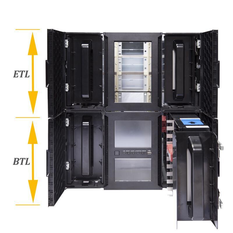 actidata actiLib Kodiak 6807-BTL 6U Basismodul 1x LTO-9 HH SAS (46092210) von actidata