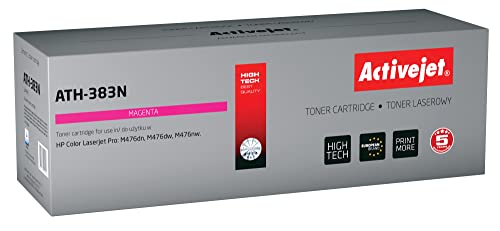 Activejet ATH-38N Toner (Replacement for HP 38 Q1338A; Supreme; 12000 Pages; Black) von activejet