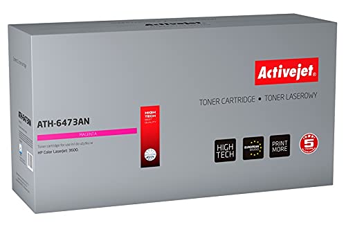 Activejet ATH-650BN Toner (Replacement for HP 650 CE270A; Supreme; 13500 Pages; Black) von activejet