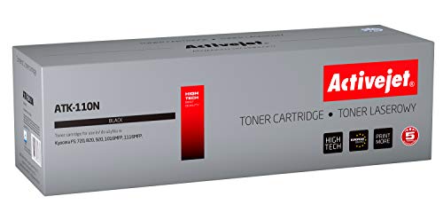 Activejet ATK-110N Toner for Kyocera Printer; Kyocera TK-110 Replacement; Supreme; 6000 Pages; Black von activejet