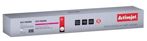 Activejet ATX-7665MN Toner (Replacement for Xerox 006R01451; Supreme; 34000 Pages; Magenta) von activejet