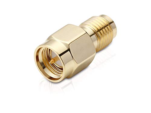 adaptare 60313 Adapter SMA-Anschluss (mit Pin) auf RP-SMA-Anschluss (mit Pin) von adaptare