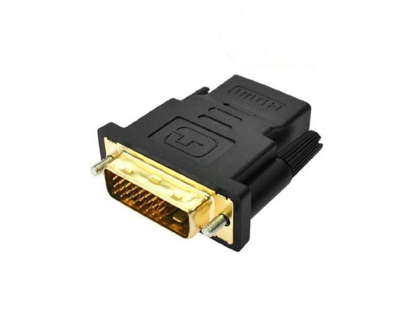 adaptare adaptare 20103 Adapter 24+1-poliger DVI-D-Stecker auf HDMI-Buchse Video-Adapter von adaptare