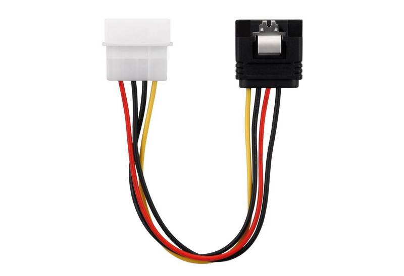 adaptare adaptare 34007 15 cm Adapter-Kabel 4-pin Molex auf 15-pin SATA mit Computer-Kabel von adaptare