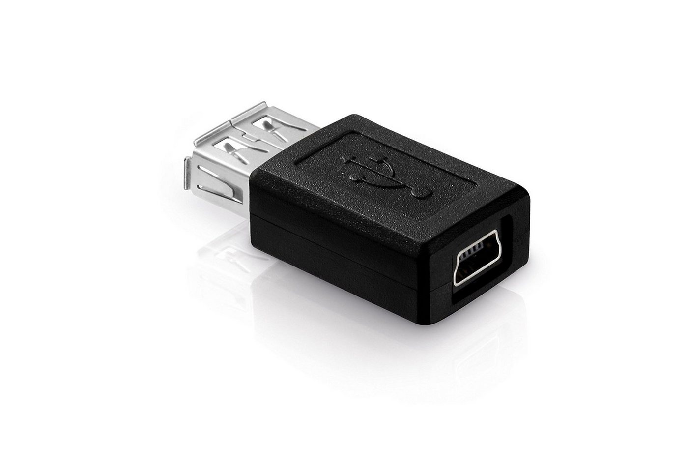 adaptare adaptare 41002 USB 2.0-Adapter Mini-Buchse auf Buchse Typ A schwarz USB-Kabel adaptare adaptare 41002 USB 2.0-Adapter Mini-Buchse auf Buchse Typ A schwarz USB-Kabel von adaptare