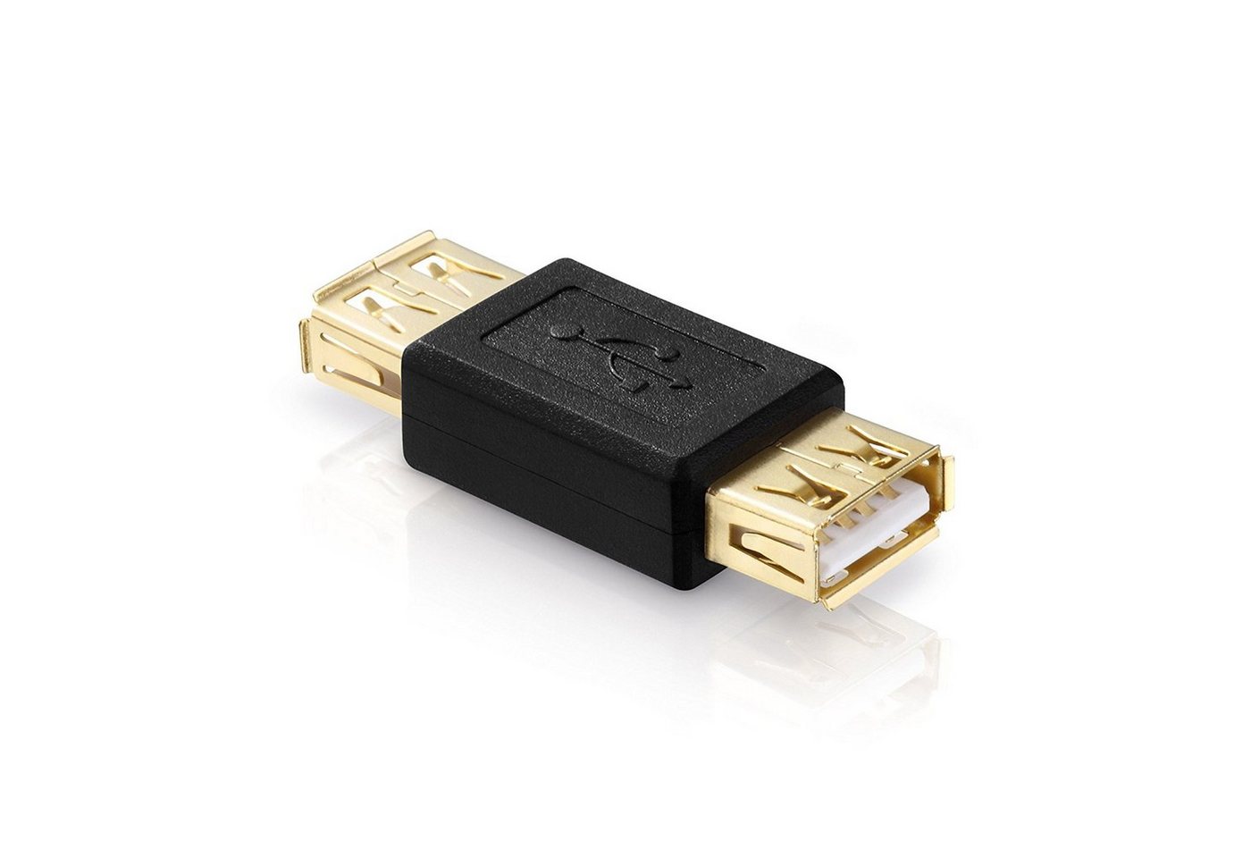 adaptare adaptare 41016 USB 2.0-Adapter A-Buchse auf A-Buchse vergoldete Kontak USB-Kabel von adaptare