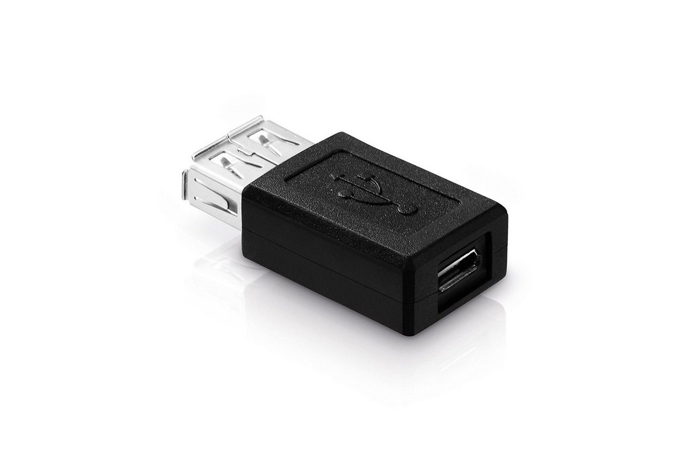 adaptare adaptare 41108 USB 2.0-Adapter Micro-USB-Buchse auf USB-Buchse Typ A USB-Kabel von adaptare