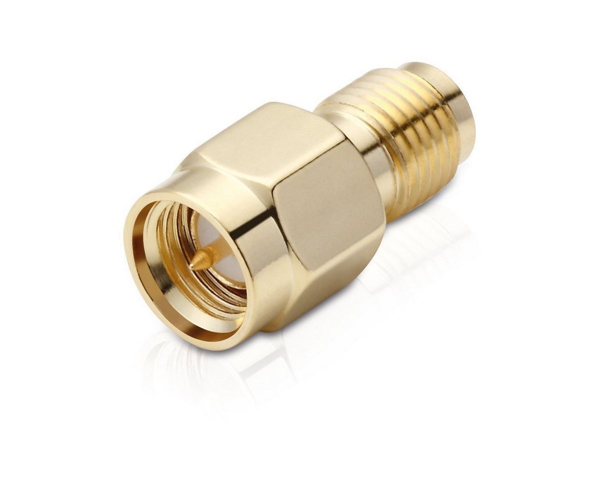 adaptare adaptare 60313 Adapter SMA-Anschluss (mit Pin) auf RP-SMA-Anschluss (SAT-Kabel von adaptare